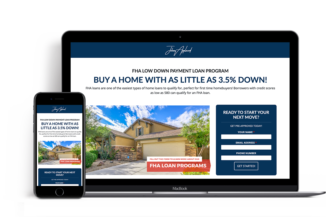 Mortgage Landing Pages